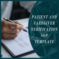 Due Diligence Patient & Caregiver Verification SOP | DEA Medical Cannabis Compliance Template