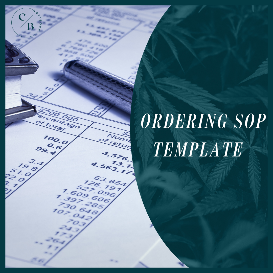 Ordering SOP | DEA Medical Cannabis Compliance Template