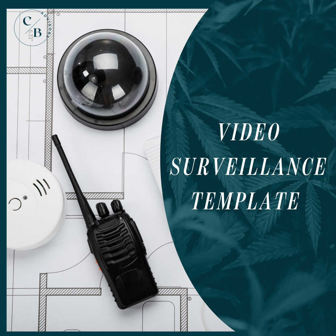 Video Surveillance SOP | DEA Medical Cannabis Compliance Template