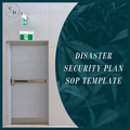 Disaster Security Plan SOP | DEA Medical Cannabis Compliance Template