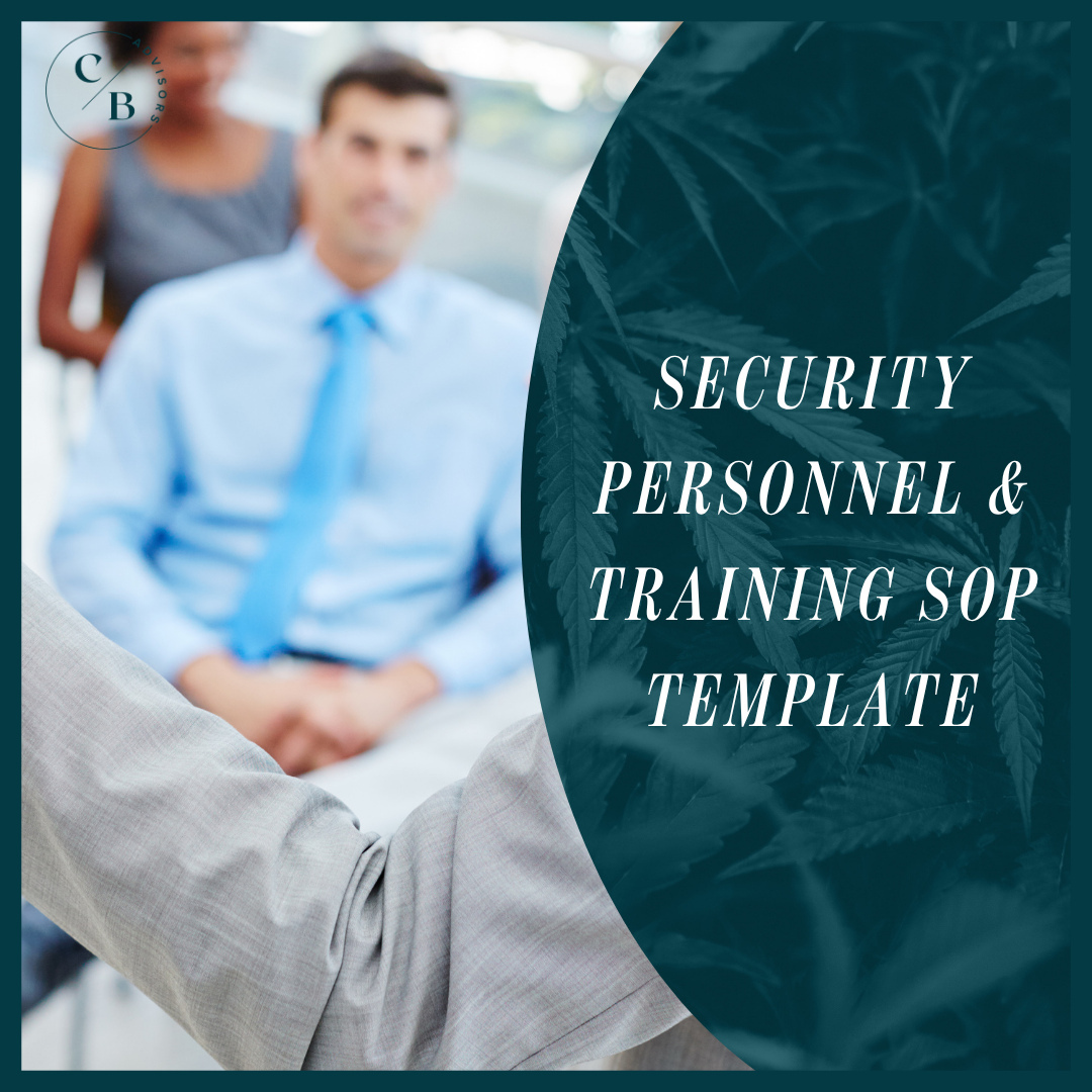 Security Personnel & Training SOP | DEA Medical Cannabis Compliance Template